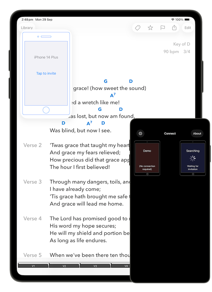 Search for SongSheet Remote in SongSheet Pro